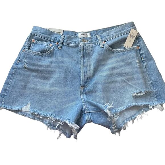 AGOLDE NWT Parker Vintage Cut Off Shorts size 31 MSRP: $148 - Picture 4 of 7